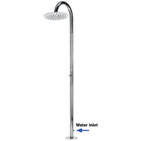 Colonne de douche extérieure Tetis chromé - Bossini L00688030