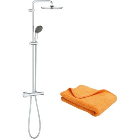 Robinet, mitigeur douche grohe toulon, colonne de douche