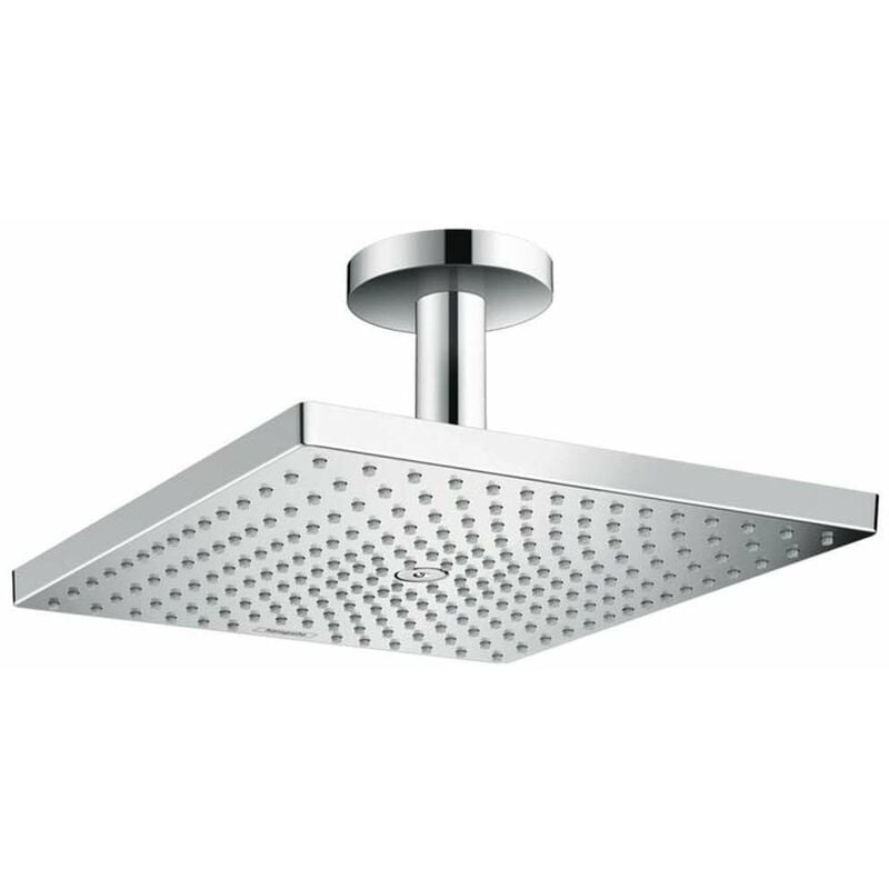 Raindance e - Douche de tête 300, EcoSmart 9l/min, avec raccord de plafond , chrome 26251000 - Hansgrohe