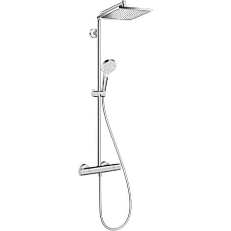 Colonne de douche HANSGROHE Crometta E 240 1jet EcoSmart avec mitigeur thermostatique