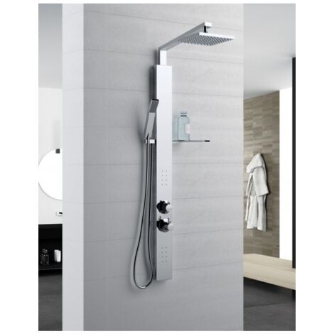 Colonne de douche hydromassante NOVELLINI REVIF PLUS 118 cm-10 --