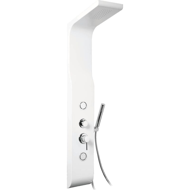 Colonne de douche hydromassante panneau multifonctions