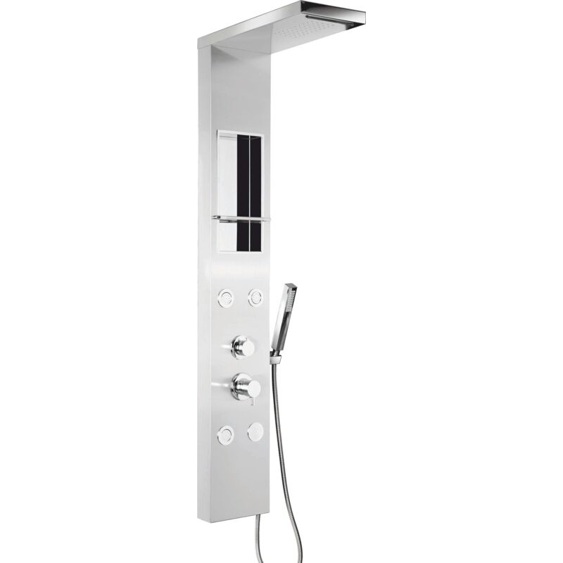 Colonne de douche hydromassante panneau multifonctions