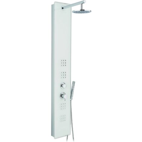 Colonne de douche hydromassante panneau multifonctions