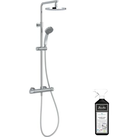 Colonne de douche JACOB DELAFON Simone + nettoyant Briochin