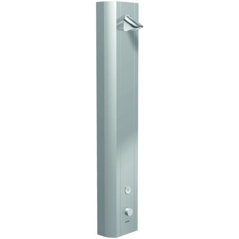 Colonne de douche LINUS DP-C-T pommeau de douche faible aérosol, TD-SWS aluminium anodisé SCHELL