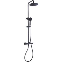colonne de douche mitigeur thermostatique DERVENN noire