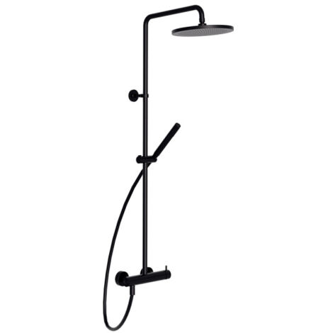 Colonne De Douche Mitigeur Theta Blackmat - CRISTINA ONDYNA TE40913