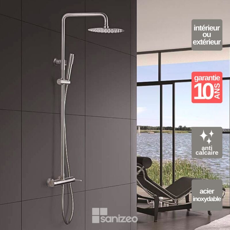 Imex Products - Colonne de Douche en Acier Inoxydable Intérieur / Extérieur imex moscu BDK034