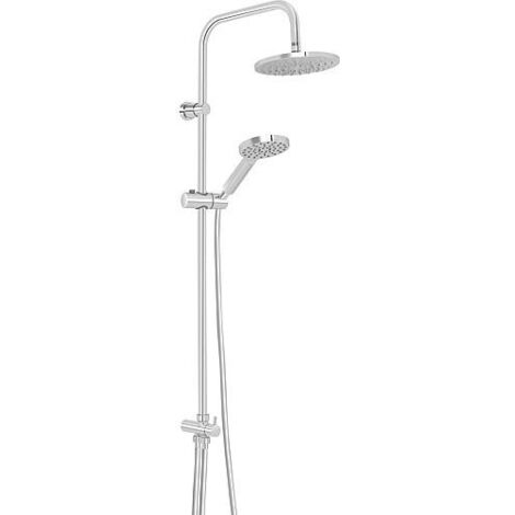 Colonne de douche Nestos avec douchette, pomme de douche diam. 190mm, chrome