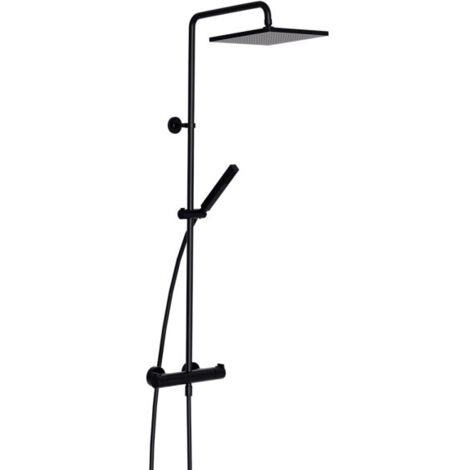 Colonne De Douche Omega Thermostatique Complete Blackmat - CRISTINA ONDYNA OG48613