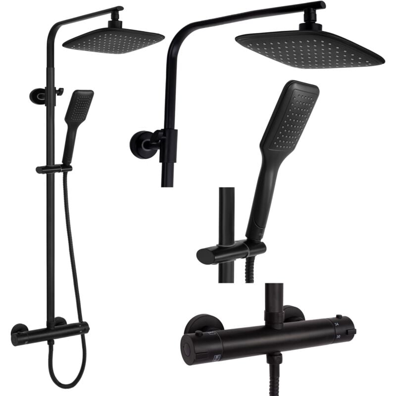 Kit de douche REA tom black