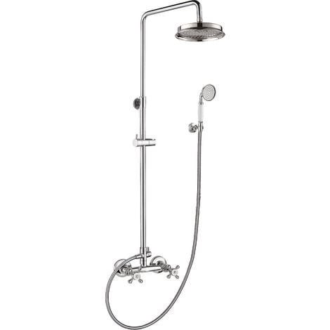 Colonne de douche Rétro avec mélangeur Tiffany