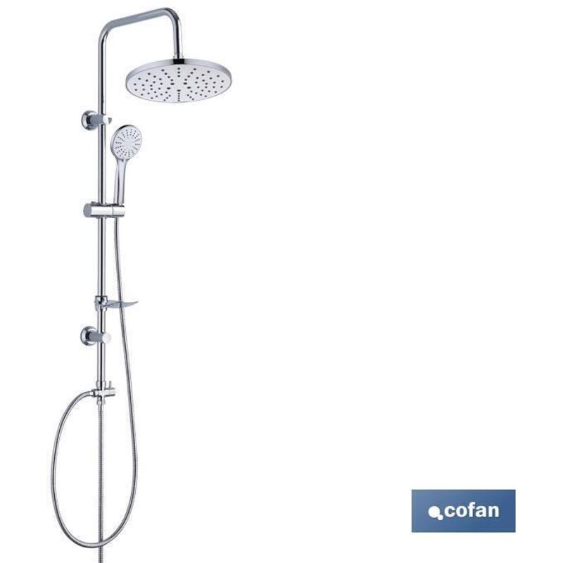 Colonne de douche ronde 5 fonctions