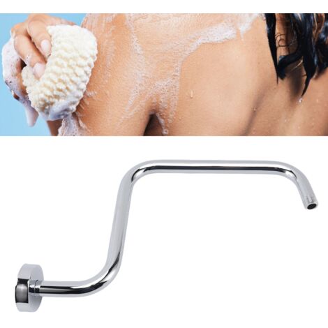 [Colonne de douche] [S Forme] [Bras d'extension avec bride en acier inoxydable pour installation encastrée]