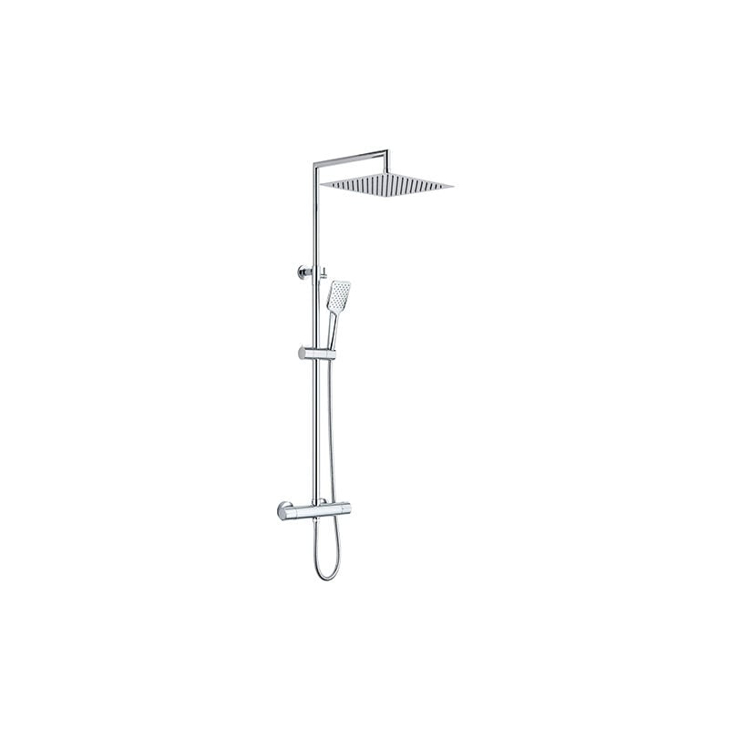 Colonne de douche avec robinetterie thermostatique otaki - Chromé - Edouard Rousseau