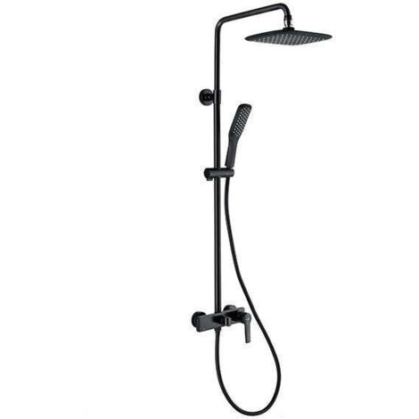 Colonne de douche SC1208 noire collection Alphée