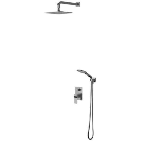 Colonne de douche SLIDE encastrable  chrome