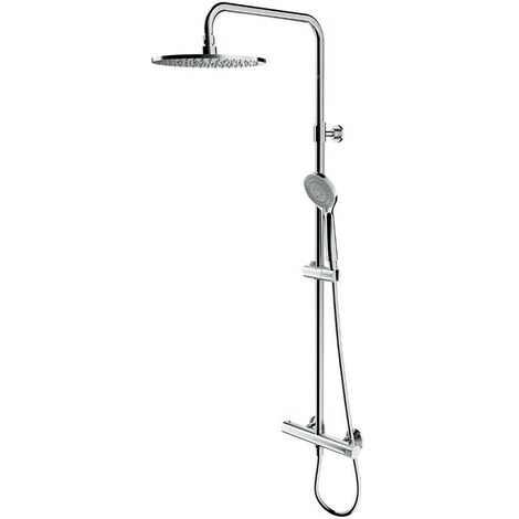 colonne de douche Thermostatique En Y couleur : Chrome