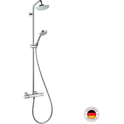 Colonne de douche thermostatique HANSGROHE Croma 160 chromé