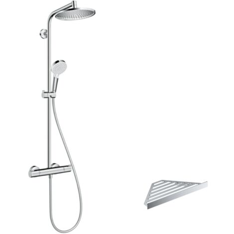 Hansgrohe Colonne de Douche Showerpipe pour Baignoire Croma 220 Reno