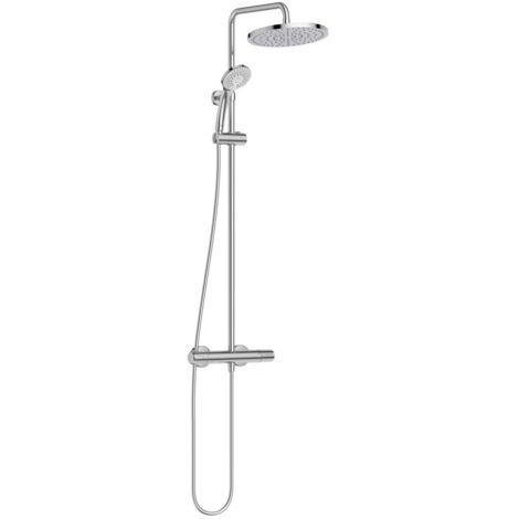 Colonne de douche thermostatique Olyos - Porcher - Chromé