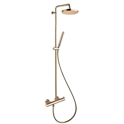 Colonne de douche thermostatique Or rose TRIVERDE - Cristina Ondyna TV48646P