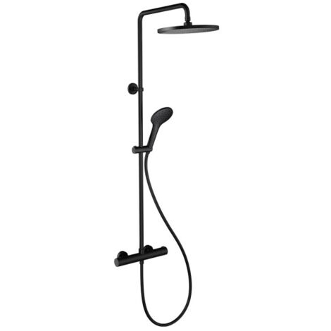 Colonne de douche thermostatique prime black - CRISTINA ONDYNA PE45813