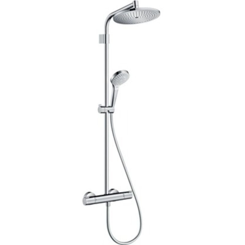 Colonne de douche showerpipe top 280 - Colonne de douche Top 280 - 1 jet avec mitigeur thermostatique chromé