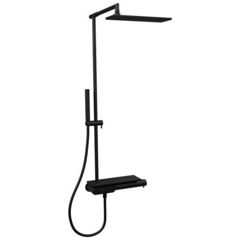 Colonne De Douche Thermostatique Thermo Up Blackmat - CRISTINA ONDYNA XT48613