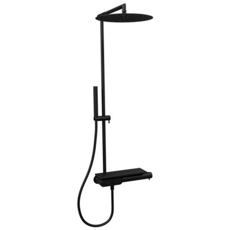 Colonne De Douche Thermostatique Thermo Up Sandwich® Blackmat - CRISTINA ONDYNA XT48813