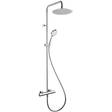 Colonne de douche thermostatique THETA Tropic 300 chromé - Cristina Ondyna