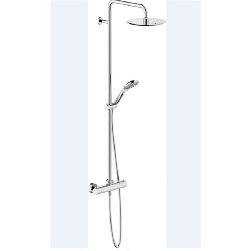 Colonne de douche thermostatique tago 3 jets - Coloris : Mora Mat