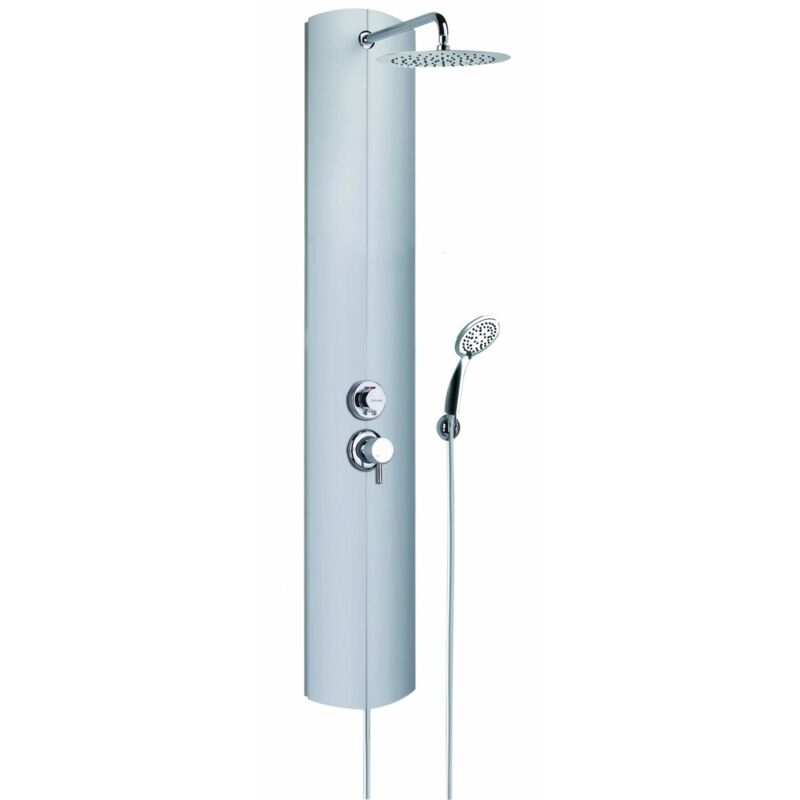 Valentin - Colonne de douche totmy too Aluminium anodisé - Thermostatique