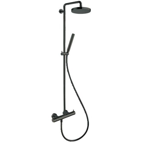 COLONNE DE DOUCHE TRIVERDE THERMOSTATIQUE COMPLETE CHROME NOIR - CRISTINA ONDYNA TV48672