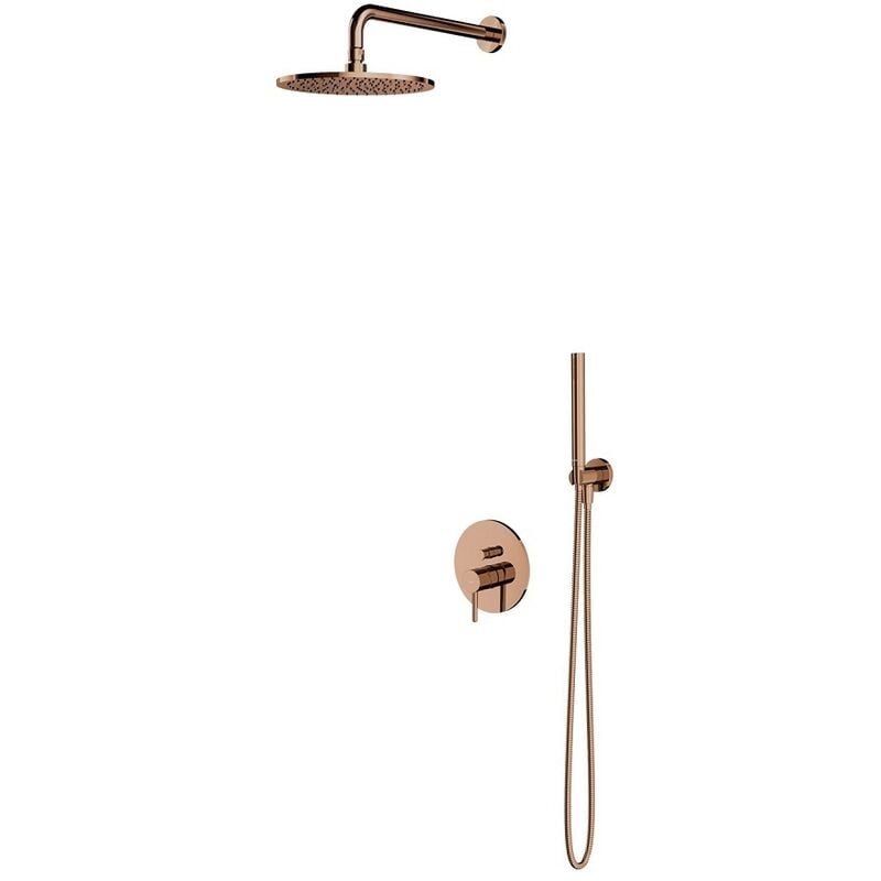 Colonne de douche y encastrable cuivre