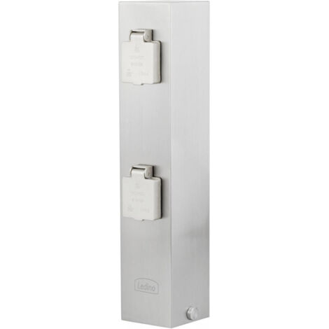 Colonne de prise 4er V4 Inox Extérieur Connect (Par 8)