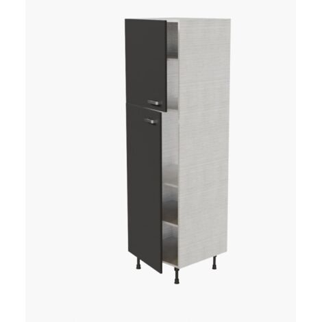 Colonne de rangement cuisine - Noir