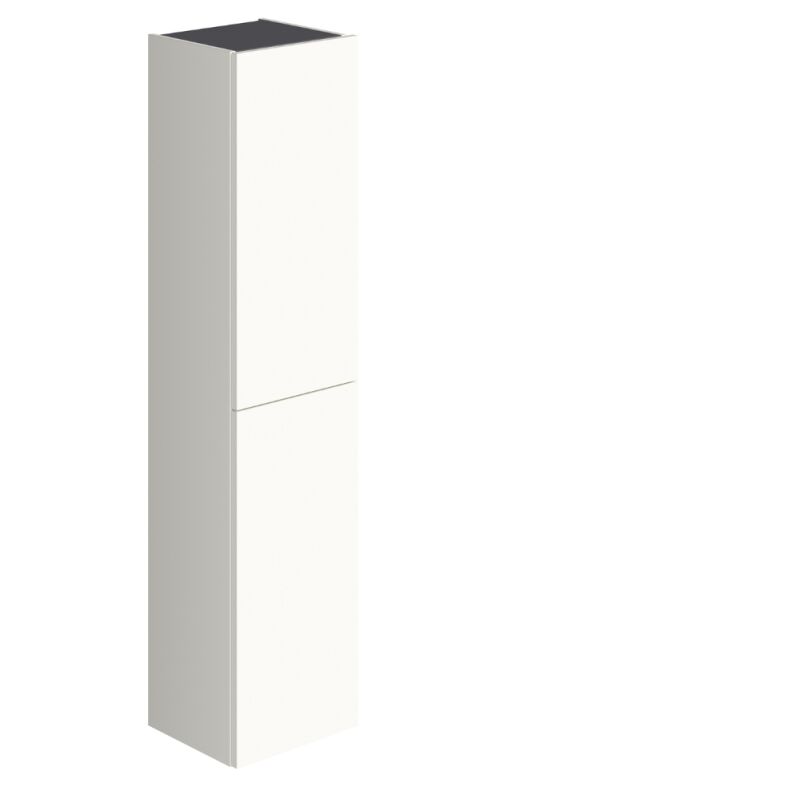 Burgbad - Colonne de salle de bain Cosmo blanc mat