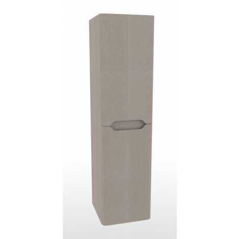 Colonne de salle de bain LUNA 135cm Tissé Lin