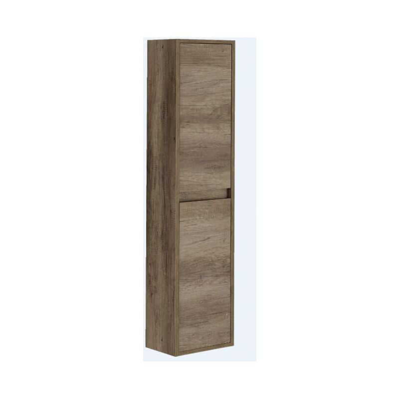 Colonne de bain suspendu 30x140 cm nordik avec deux portes - Ravenna