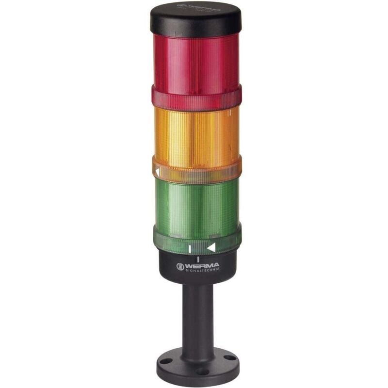 Werma Signaltechnik - Colonne de signalisation 64900002 64900002 led rouge, jaune, vert 1 pc(s) S964811
