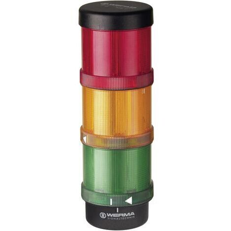 Colonne de signalisation Werma Signaltechnik 64900001 LED rouge, jaune, vert 1 pc(s) S964821