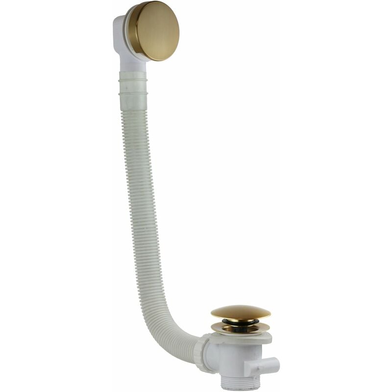 Colonne de vidage universelle en couleur or brossé pour baignoires Vicario 1011/120.17 Or brossé