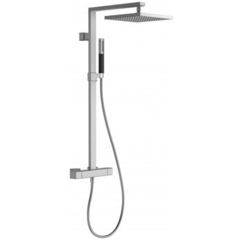 Colonne douche Strayt Jacob Delafon - Douche de tête carrée