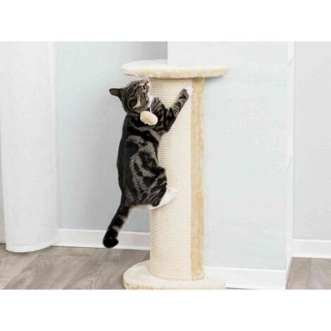 Colonne griffoir lorca 75 cm, beige/naturel