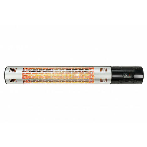 Colonne infrarouge aluminium - 1500W - IP55 - 230V - série HE