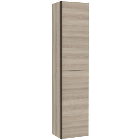 Colonne "INSPIRA" 2 portes, réversible 1750 x 400 mm - Pin blanc - Roca