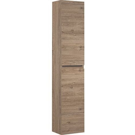 Colonne Kora 2 portes couleur Nabucco chêne 300x1600x270 mm