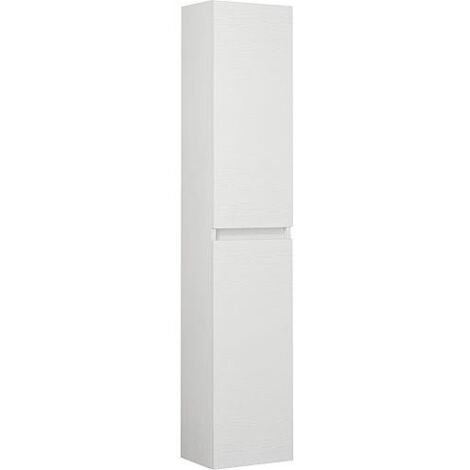 Colonne Kora 2 portes frêne blanc 300x1600x270 mm